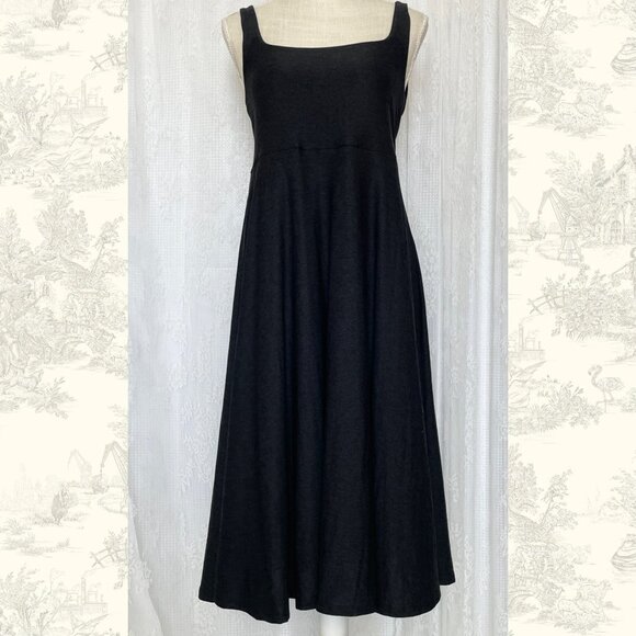 Beyond Yoga Women's Dress Large Charcoal Gray Featherweight At The Ready Square - Picture 2 of 8